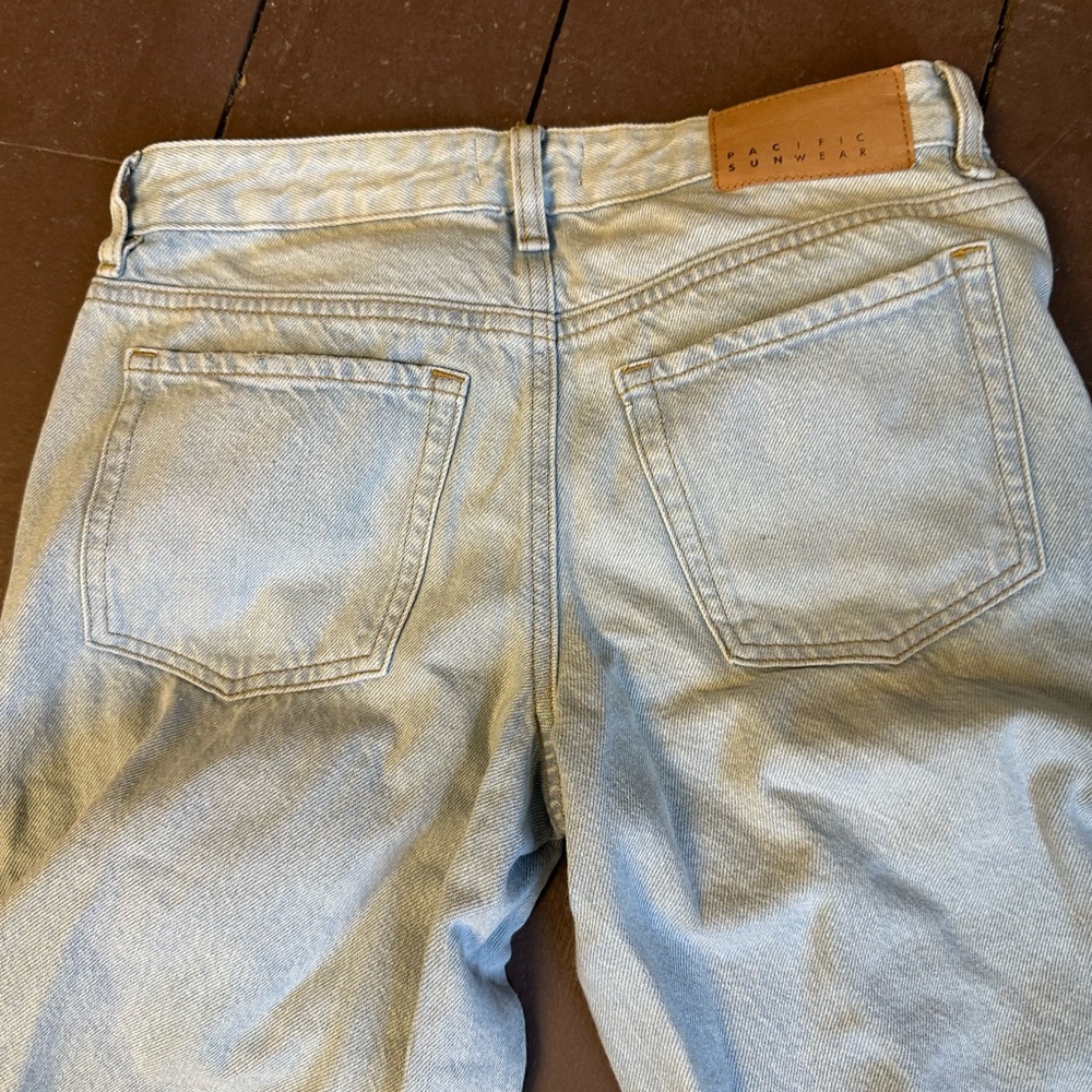 PacSun Light Blue Women's Jeans - Size 25 Regular - Picture 4 of 5
